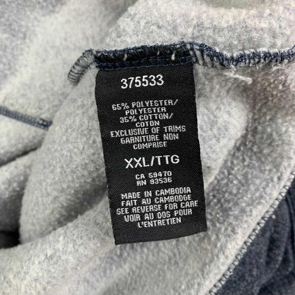 Vintage Ecko Mens Sweater 2XL Blue Hoodie Long Sleeve Embroidered Y2K Streetwear - Picture 6 of 7